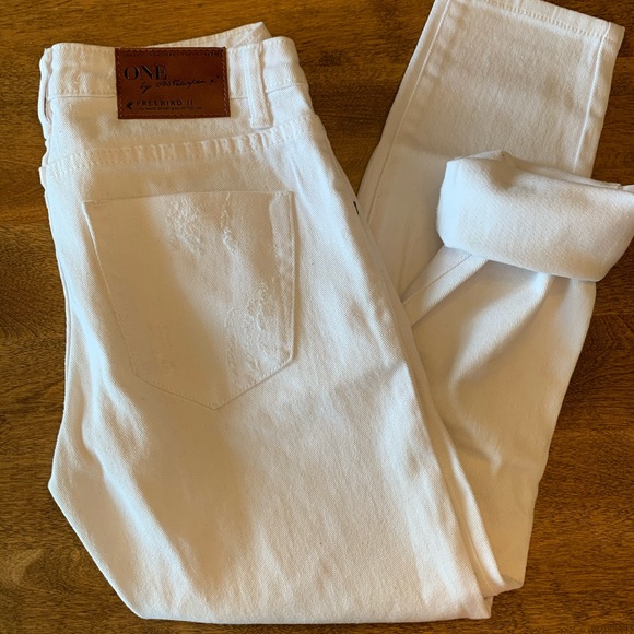 ONE X one teaspoon white jeans - size 24 - Picture 1 of 6